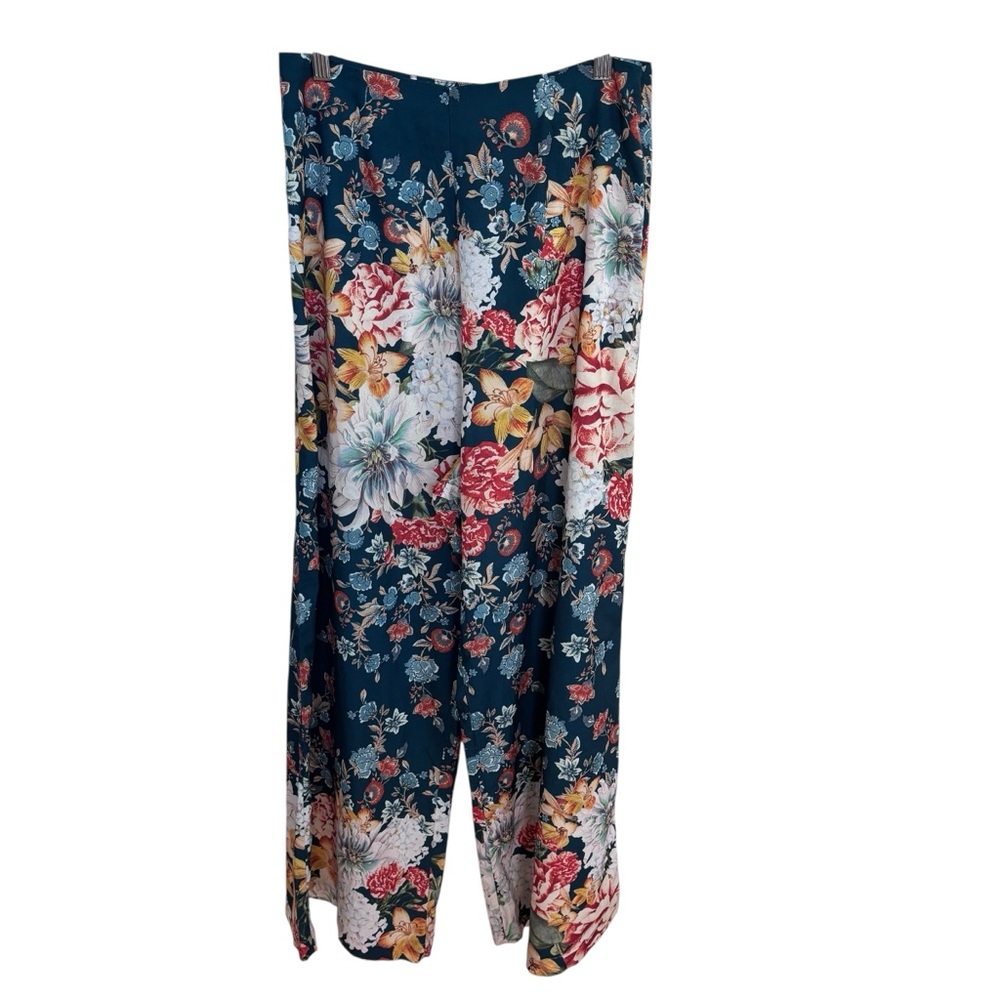 Farm Rio Floral Palazzo Pants Sz M